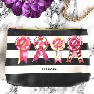 🆕NEW▪️ Sephora Stripe Cosmetic Bag